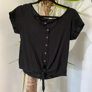 American Eagle Black Shirt